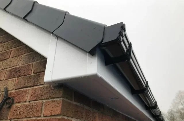 New uPVC fascia and soffits fitted
