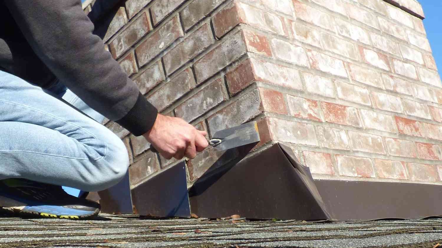 Chimney repair and repointing work