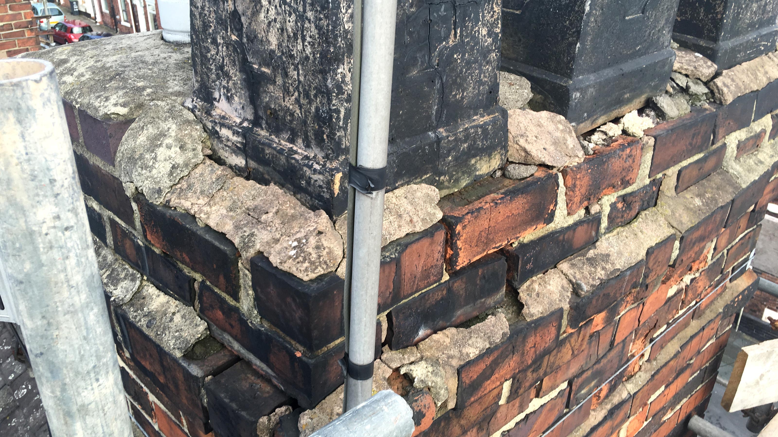 Repair Chimney work example 2