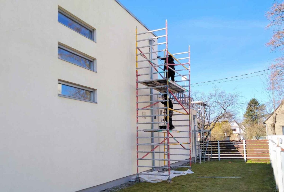 House Exterior & Interior Painting work example 1