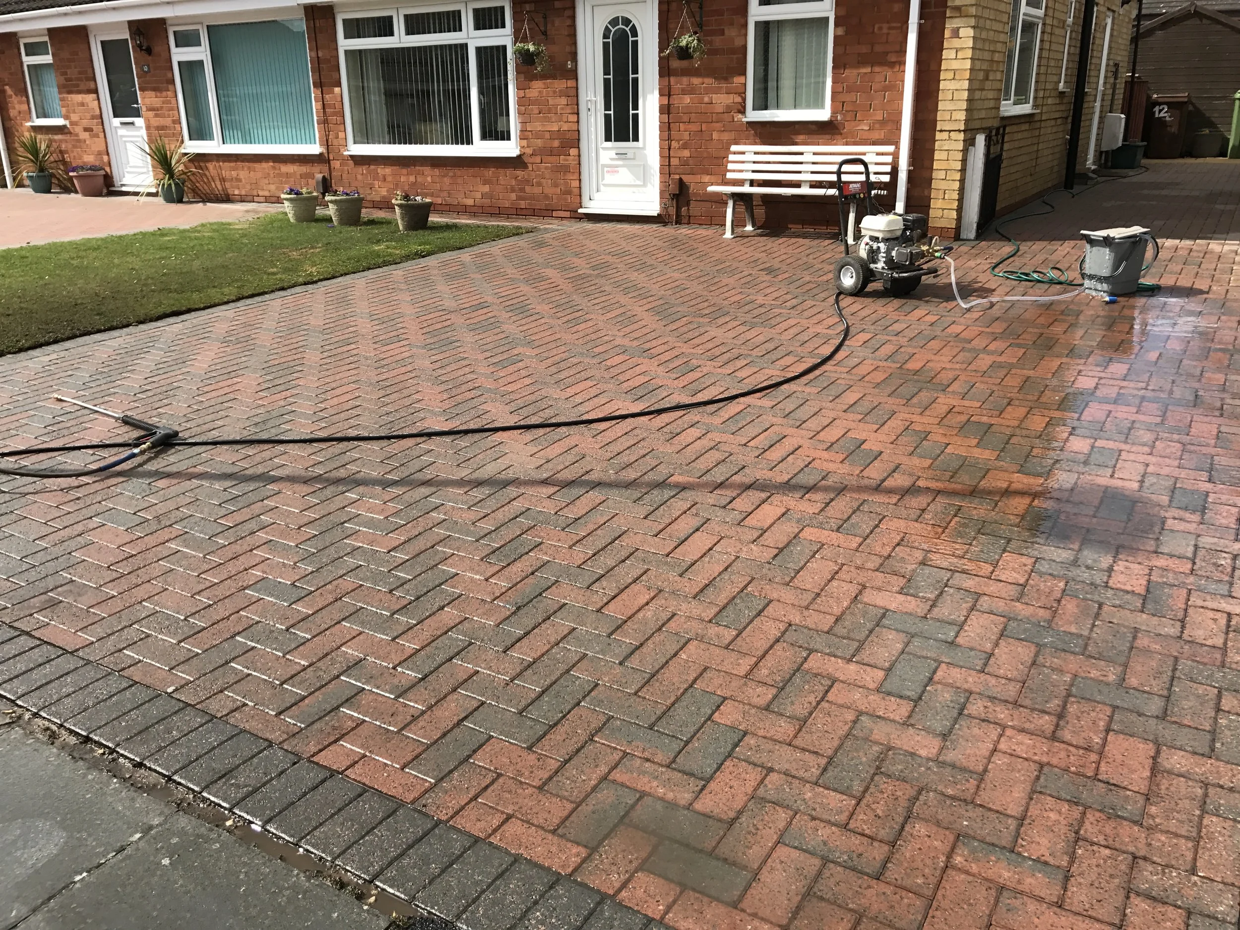 Driveway Cleaning project 2
