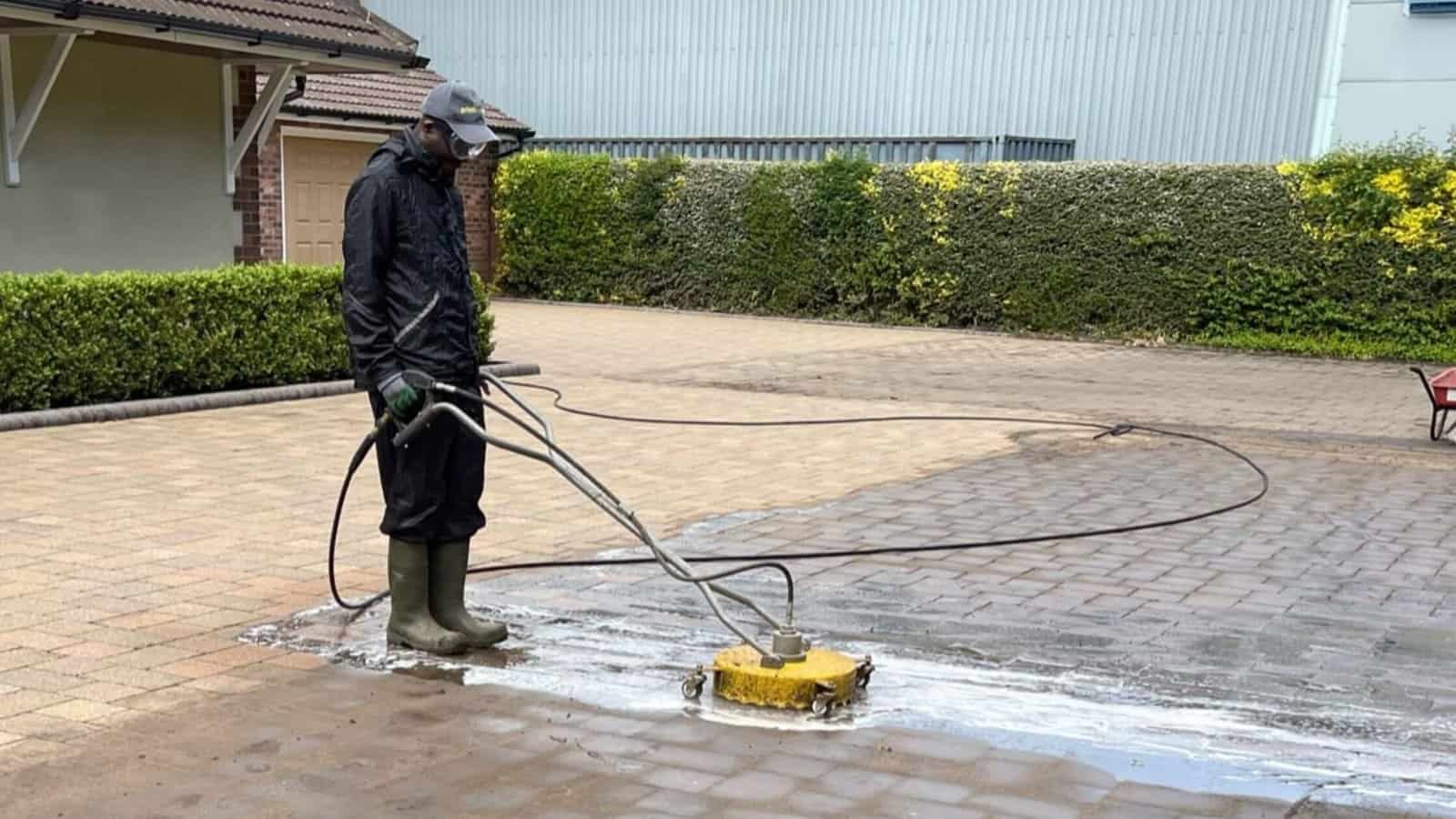Patio & Path Cleaning project 4